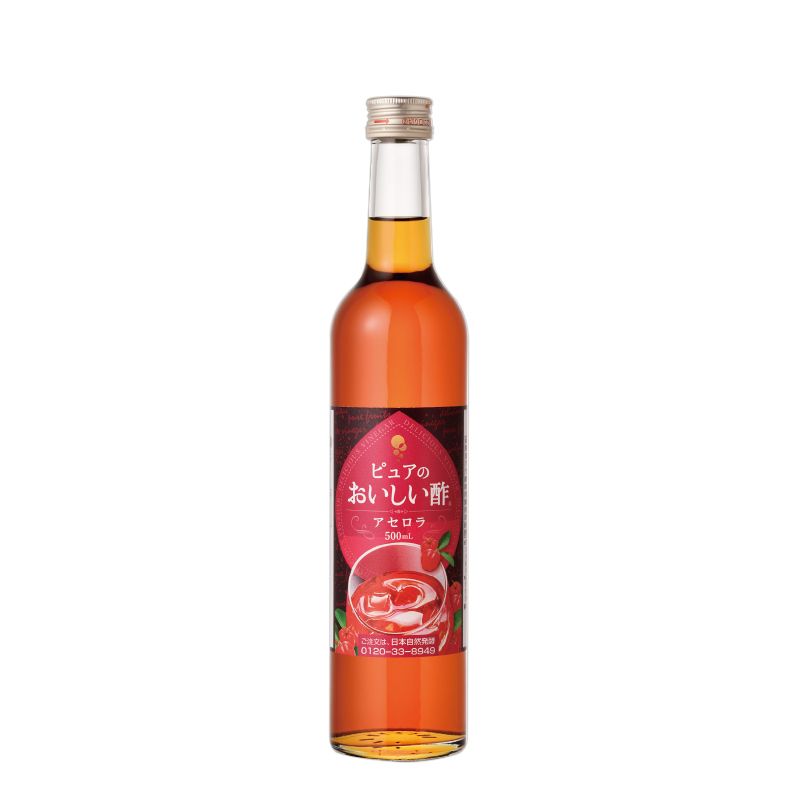 日本自然發酵 - 鮮果美味醋飲(西印度櫻桃) -500ml