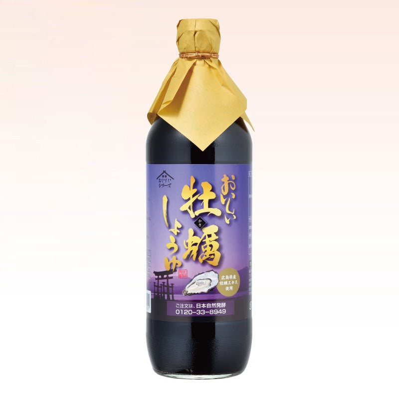 日本自然發酵 - 美味廣島蠔鮮醬油 900ml